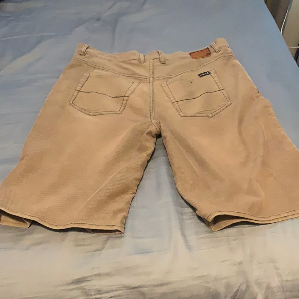 Corduroy shorts